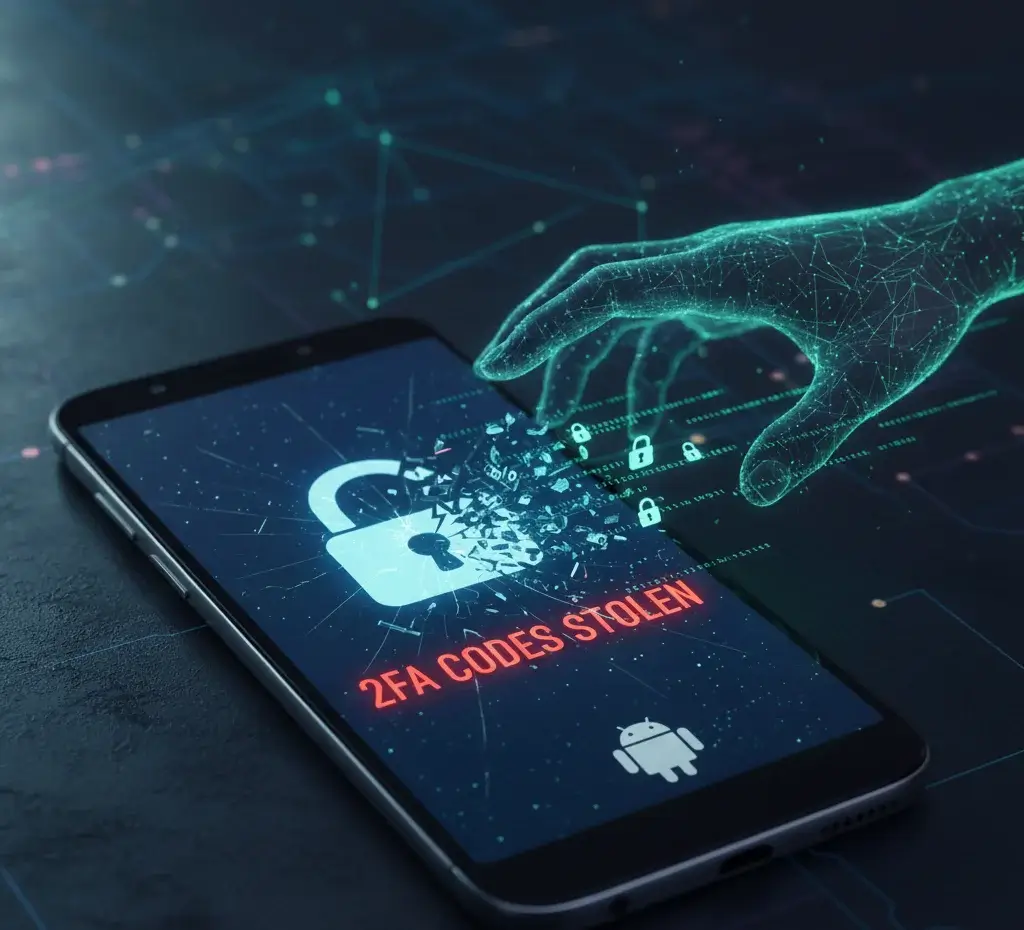 Nuevo hack en Android roba tus códigos 2FA en segundos